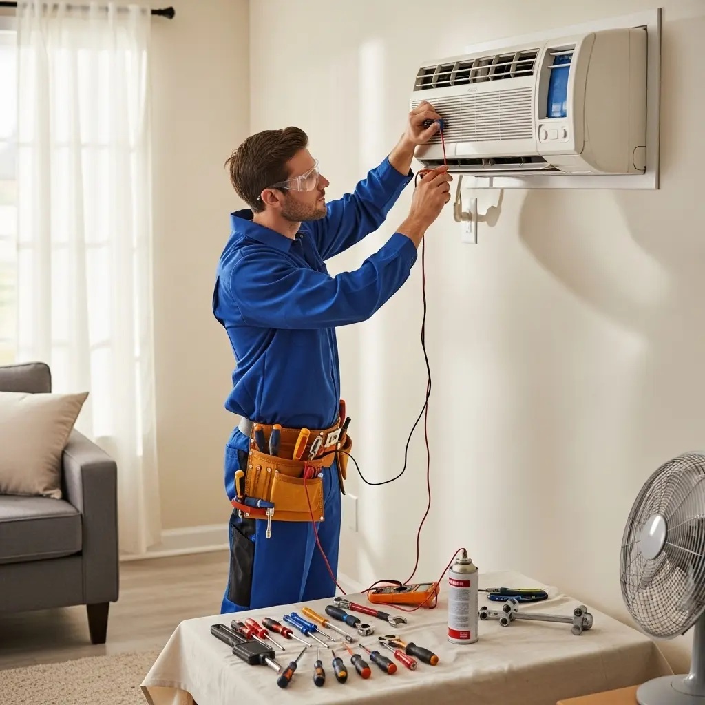 Çekmeköy Gorenje Gorenje klima gaz dolumu ve bakım – Enerji verimliliği artırıldı. - Teknik servis örneği